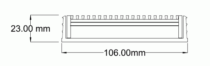 100ARGALLBL20 Linear Drain