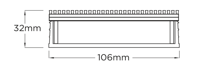 100ARGBL30 Linear Drain