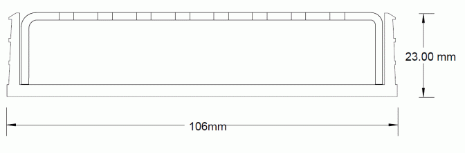 100PSG20 Linear Drain